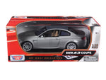 BMW M3 Coupe Gray 1/18 Diecast Model Car by Motormax
