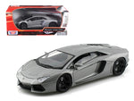 Lamborghini Aventador LP700-4 Grey 1/18 Diecast Car Model by Motormax