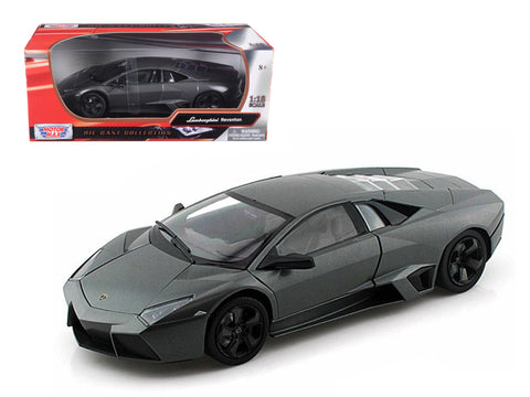 Lamborghini Reventon Grey 1/18 Diecast Car Model by Motormax