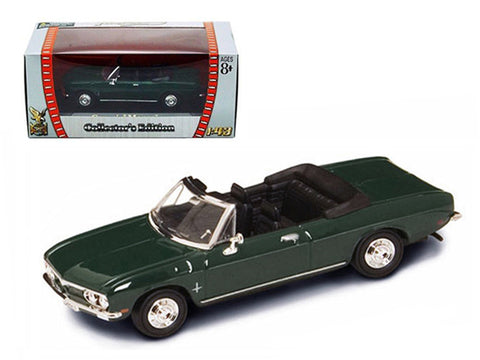 1969 Chevrolet Corvair Monza Green 1/43 Diecast Model Car by Road Signature