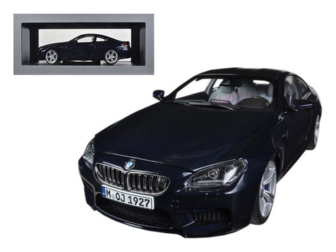 BMW M6 F13M Coupe Imperial Blue 1/18 Diecast Car Model by Paragon