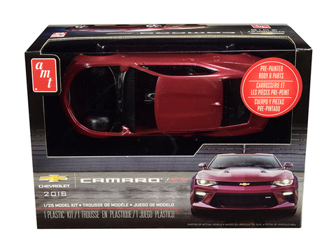 Skill 2 Model Kit 2016 Chevrolet Camaro SS 1/25 Scale Model by AMT