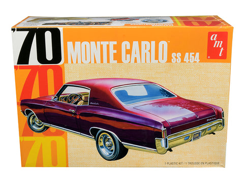 Skill 2 Model Kit 1970 Chevrolet Monte Carlo SS 454 1/25 Scale Model by AMT