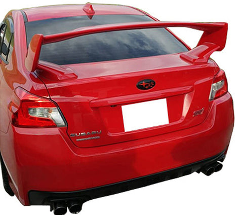 PAINTED LISTED COLORS FACTORY STYLE SPOILER FOR A SUBARU WRX STI 2015-2021