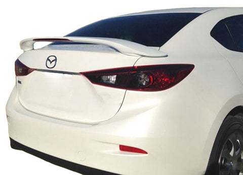 PAINTED TO MATCH FACTORY STYLE SPOILER FOR A MAZDA 3 2014-2018
