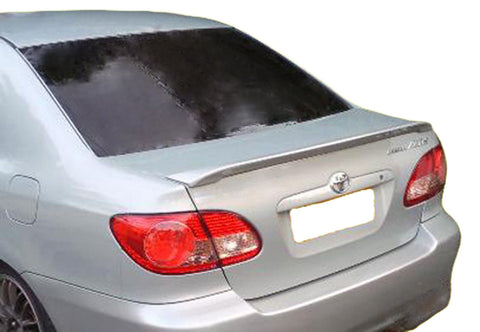 UNPAINTED PRIMED LIP FACTORY STYLE SPOILER FOR A TOYOTA COROLLA 2003-2008