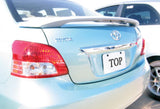 PAINTED LISTED COLORS FACTORY STYLE SPOILER FOR A TOYOTA YARIS 4 DOOR 2007-2013