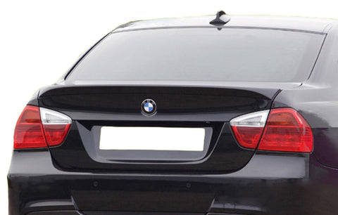 PAINTED PRIMED LIP FACTORY STYLE SPOILER FOR A BMW 3 SERIES 4-DOOR 2006-2011