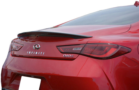 PAINTED LISTED COLORS FACTORY STYLE SPOILER FOR AN INFINITI Q60 2017-2022