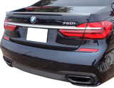 PAINTED LISTED COLORS FACTORY STYLE SPOILER FOR A BMW 7-SERIES 2016-2022
