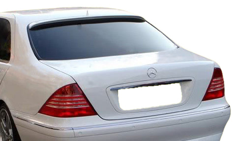 PAINTED LISTED COLORS ROOF SPOILER FOR A MERCEDES BENZ S CLASS 1999-2006