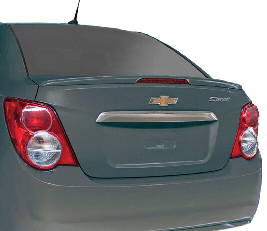 PAINTED LISTED COLORS FACTORY STYLE SPOILER FOR A CHEVROLET SONIC 2012 ...