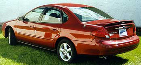 PAINTED FOR FORD TAURUS FACTORY STYLE SPOILER 2000-2007