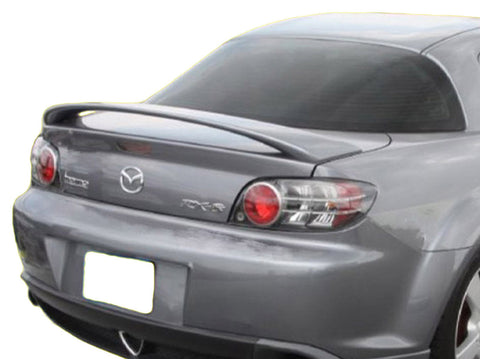 PAINTED LISTED COLORS FACTORY STYLE SPOILER FOR A MAZDA RX8 2004-2008