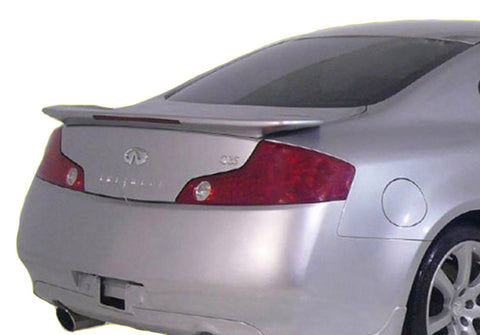 PAINTED LISTED COLORS FACTORY STYLE SPOILER FOR AN INFINITI G35 2-DR 2003- 2007