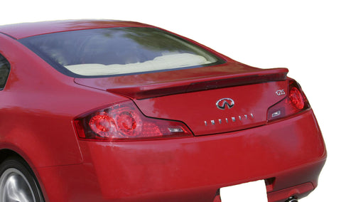 PAINTED LISTED COLORS FACTORY STYLE SPOILER FOR AN INFINITI G35 2-DOOR 2006-2007