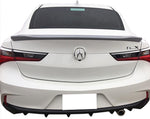 UNPAINTED PRIMED FACTORY STYLE FLUSH SPOILER FOR AN ACURA ILX 2020-2022