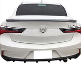 UNPAINTED PRIMED FACTORY STYLE FLUSH SPOILER FOR AN ACURA ILX 2020-2022