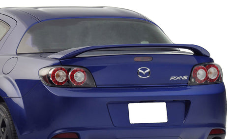 PAINTED LISTED COLORS FACTORY STYLE SPOILER FOR A MAZDA RX8 2009-2012