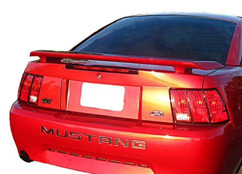 UNPAINTED PRIMED FACTORY STYLE SPOILER FOR A FORD MUSTANG 1999-2004