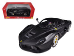 Ferrari Laferrari F70 Hybrid Matt Black 1/18 Diecast Car Model by Hotwheels