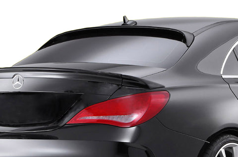 PAINTED LISTED COLORS ROOF MOUNT SPOILER FOR A MERCEDES BENZ CLA 4-DR 2014-2019