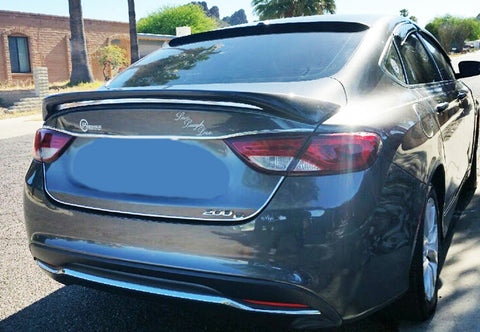 PAINTED LISTED COLORS FACTORY STYLE SPOILER FOR A CHRYSLER 200 2015-2017