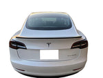 UNPAINTED GREY PRIMER COLOR SPOILER FOR A TESLA MODEL 3 2017-2022