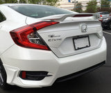 UNPAINTED SPOILER FOR A HONDA CIVIC 4-DOOR SEDAN FACTORY STYLE 2016-2021