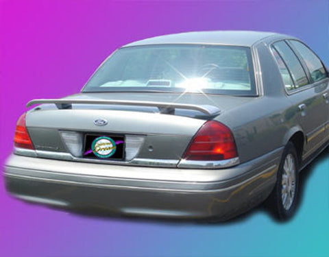 PAINTED FOR FORD CROWN VICTORIA CUSTOM STYLE SPOILER 1998-2011