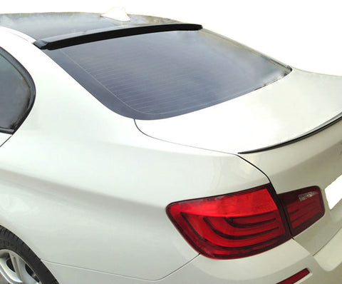 UNPAINTED PRIMED FACTORY STYLE ROOF SPOILER FOR A 4-DOOR BMW 5-SERIES 2010-2016
