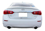 PAINTED LISTED COLORS FACTORY STYLE SPOILER FOR AN INFINITI Q50 2014-2023