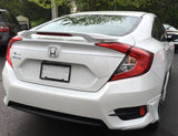 PAINTED ALL COLORS SPOILER FOR HONDA CIVIC 4-DOOR SEDAN FACTORY STYLE 2016-2021