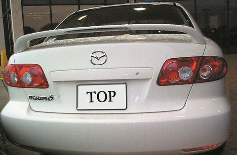 UNPAINTED FOR MAZDA 6 FACTORY STYLE SPOILER 2003-2008