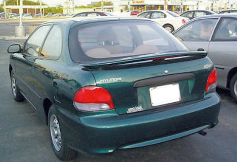 UNPAINTED SPOILER FOR A HYUNDAI ACCENT 1998-1999