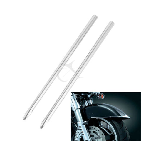 Front Fender Spear Trim For Harley Touring Electra Glide Softail Heritage Classic FLSTC