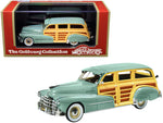 1948 Pontiac Streamlined Woodie Genesee Green Limited Edition to 270 pieces Worldwide 1/43 Model Car by Goldvarg Collection
