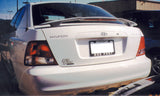 UNPAINTED SPOILER FOR A HYUNDAI ACCENT 2-DOOR HATCHBACK 2000-2002