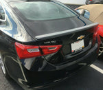 UNPAINTED FLUSH MOUNT FACTORY STYLE SPOILER FOR A CHEVROLET MALIBU 2016-2023