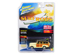 1941 Chevrolet Special Deluxe Woody Cameo Cream Limited Edition to 2400pc Worldwide \"Surf Rods\" 1/64 Diecast Model Car by Johnny Lightning