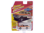 1970 Chevrolet Blazer Custom Orange and White Limited Edition to 2,400 pieces Worldwide 1/64 Diecast Model Car by Johnny Lightning