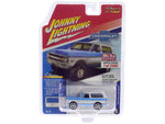 1970 Chevrolet Blazer Custom Blue and White Limited Edition to 2,400 pieces Worldwide 1/64 Diecast Model Car by Johnny Lightning