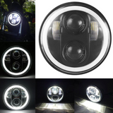 Classic Look LED 5.75" 5 3/4" Headlight Bracket + Foglights + Turn Signal Set Fits Dyna Wide Glide