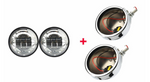 Fatboy 7" Headlight Daymaker + Running Lights + Metal Bar + Install Kits + Free Pair of LED Turn Signals