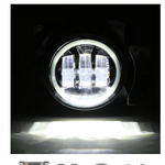 Newest LED Fog Lights With Adapter Ring For Jeep Wrangler JL Jeep Gladiator 2018-2020
