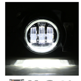 Newest LED Fog Lights With Adapter Ring For Jeep Wrangler JL Jeep Gladiator 2018-2020
