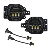 Newest LED Fog Lights With Adapter Ring For Jeep Wrangler JL Jeep Gladiator 2018-2020