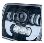 2 Pieces 7100 Evolution 5x7" CREE LED Headlight With High/Low Beam And DRL