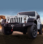 7 Inch 100W LED Headlights With White/White Halo Angel Eyes For 1997-2020 Jeep Wrangler JK/TJ/LJ/JL & Gladiator JT