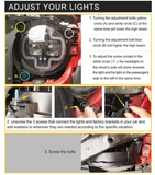9" Round LED Halo High Low Beam Headlight With DRL Daytime Driving Lights Upgraded For 2018-2020 Jeep Wrangler JL And Jeep Gladiator JT